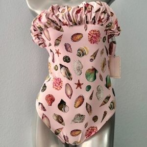 NWT ANTONIO MELANI x Jennifer Sumko Family Matching Shells Print Swimsuit
